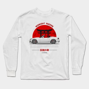 Tuner White NC Miata Roadster JDM Long Sleeve T-Shirt